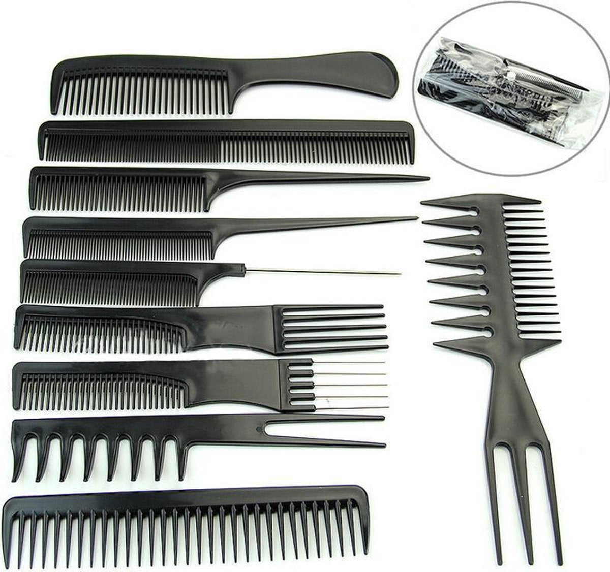 Ensemble de peignes Whipl™ 10 pièces